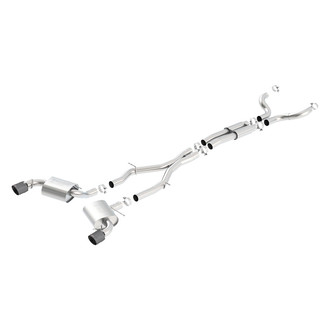 Borla® - S-Type™ Stainless Steel Cat-Back Exhaust System with Split Rear Exit