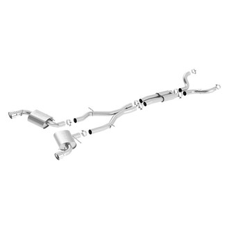 Borla® - ATAK™ Stainless Steel Cat-Back Exhaust System with Split Rear Exit