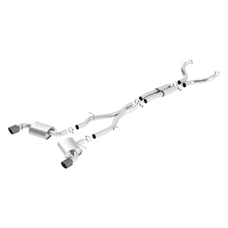 Borla® - ATAK™ Stainless Steel Cat-Back Exhaust System with Split Rear Exit