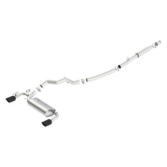 Borla® - S-Type™ Stainless Steel Cat-Back Exhaust System with Split Rear Exit