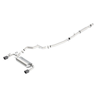 Borla® - S-Type™ Stainless Steel Cat-Back Exhaust System with Split Rear Exit