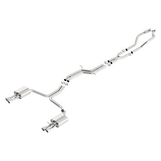Borla® - S-Type™ Stainless Steel Cat-Back Exhaust System with Quad Rear Exit