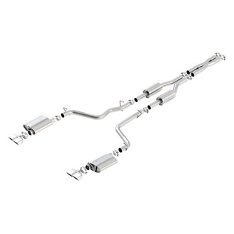 Borla® - ATAK™ Stainless Steel Cat-Back Exhaust System with Quad Rear Exit