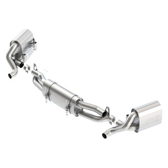 Borla® - S-Type™ Stainless Steel Cat-Back Exhaust System with Split Rear Exit