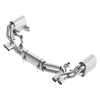 Borla® - S-Type™ Stainless Steel Cat-Back Exhaust System with Quad Rear Exit