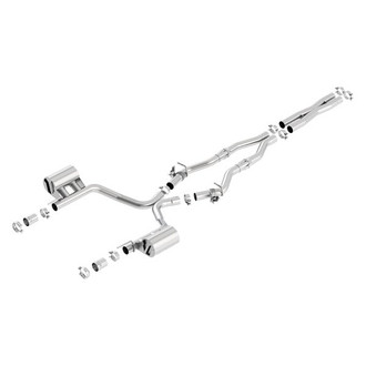 Borla® - ATAK™ Stainless Steel Cat-Back Exhaust System with Quad Rear Exit