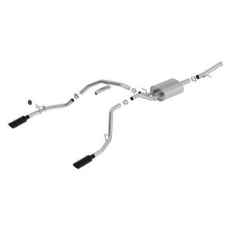 Borla® - ATAK™ Stainless Steel Cat-Back Exhaust System with Split Rear Exit