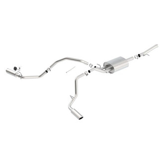 Borla® - ATAK™ Stainless Steel Cat-Back Exhaust System with Split Side Exit