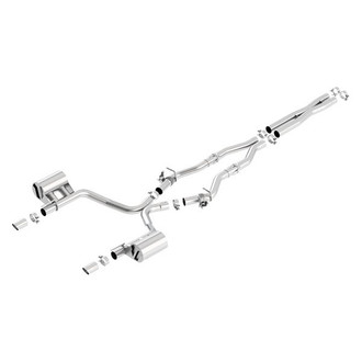 Borla® - ATAK™ Stainless Steel Cat-Back Exhaust System with Split Rear Exit