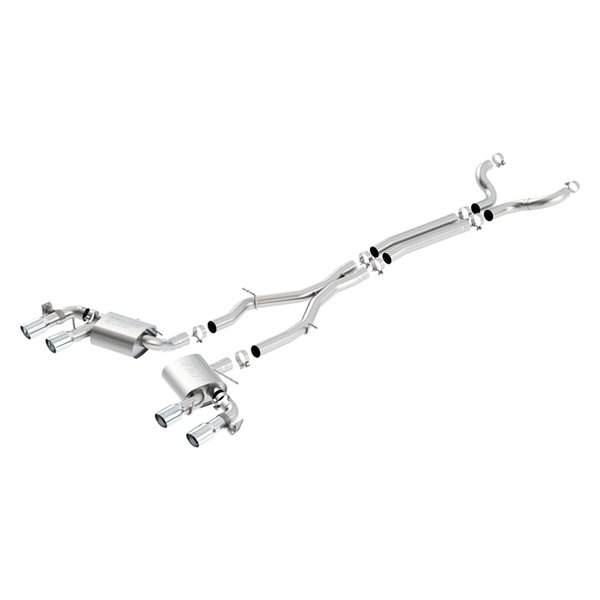 Borla® - S-Type™ Stainless Steel Cat-Back Exhaust System, Chevy Camaro