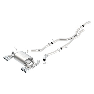 Borla® - ATAK™ Stainless Steel Cat-Back Exhaust System with Quad Rear Exit