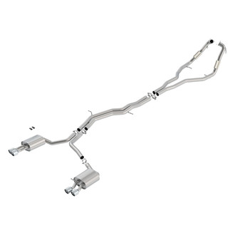 Borla® - S-Type™ Stainless Steel Cat-Back Exhaust System with Quad Rear Exit