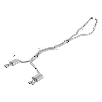 Borla® - S-Type™ Stainless Steel Cat-Back Exhaust System with Quad Rear Exit