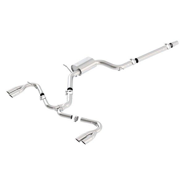 Borla® - S-Type™ Stainless Steel Cat-Back Exhaust System, Seat Leon