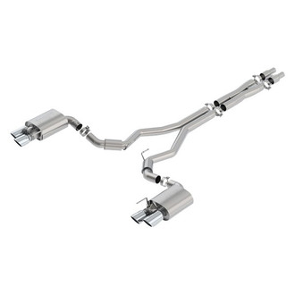 Borla® - S-Type™ Stainless Steel Cat-Back Exhaust System with Quad Rear Exit