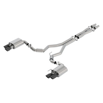 Borla® - S-Type™ Stainless Steel Cat-Back Exhaust System with Quad Rear Exit