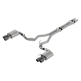 Borla® - S-Type™ Stainless Steel Cat-Back Exhaust System with Quad Rear Exit