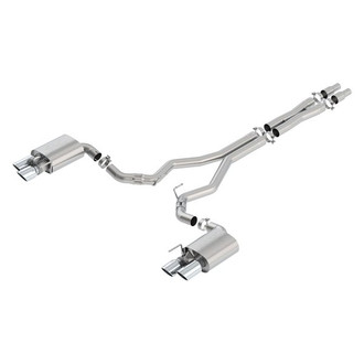 Borla® - ATAK™ Stainless Steel Cat-Back Exhaust System with Quad Rear Exit