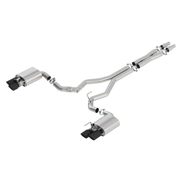 Borla® - ATAK™ Stainless Steel Cat-Back Exhaust System, Ford Mustang