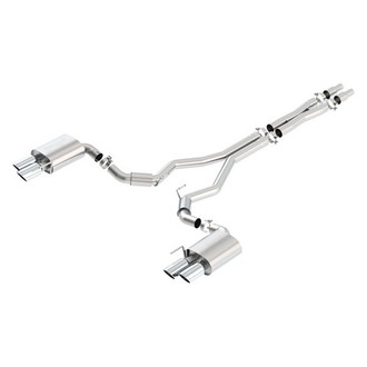 Borla® - S-Type™ Stainless Steel Cat-Back Exhaust System with Quad Rear Exit