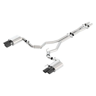 Borla® - S-Type™ Stainless Steel Cat-Back Exhaust System with Quad Rear Exit