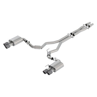 Borla® - S-Type™ Stainless Steel Cat-Back Exhaust System with Quad Rear Exit