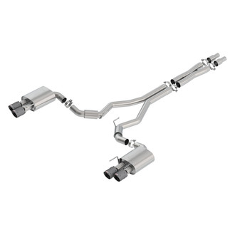 Borla® - S-Type™ Stainless Steel Cat-Back Exhaust System with Quad Rear Exit