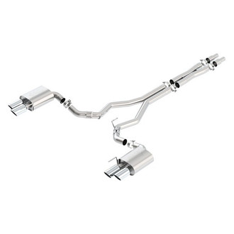 Borla® - ATAK™ Stainless Steel Cat-Back Exhaust System with Quad Rear Exit