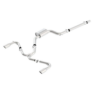Borla® - S-Type™ Stainless Steel Cat-Back Exhaust System with Split Rear Exit