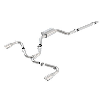 Borla® - S-Type™ Stainless Steel Cat-Back Exhaust System with Split Rear Exit