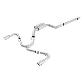 Borla® - S-Type™ Stainless Steel Cat-Back Exhaust System with Split Rear Exit