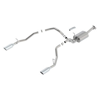 Borla® - S-Type™ Stainless Steel Cat-Back Exhaust System with Split Rear Exit