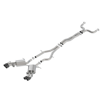 Borla® - S-Type™ Stainless Steel Cat-Back Exhaust System with Quad Rear Exit