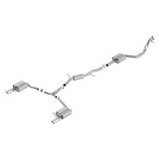 Borla® - ATAK™ Stainless Steel Cat-Back Exhaust System with Split Rear Exit