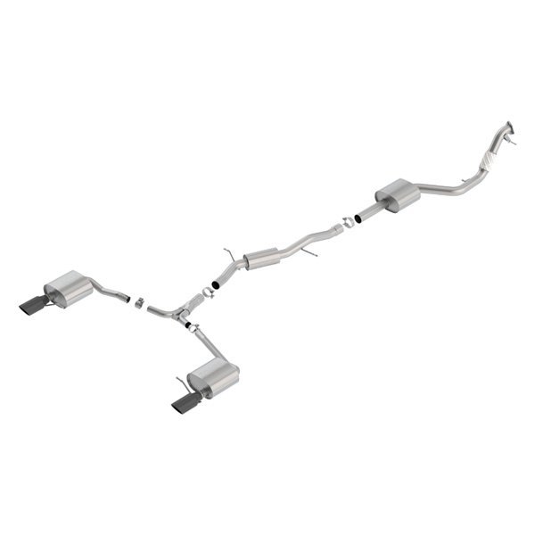 Borla® - ATAK™ Stainless Steel Cat-Back Exhaust System, Audi A4
