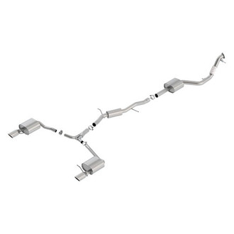 Borla® - ATAK™ Stainless Steel Cat-Back Exhaust System with Split Rear Exit
