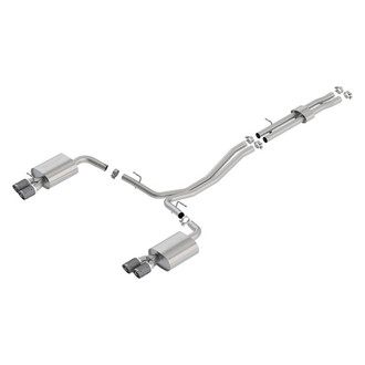 Borla® - S-Type™ Stainless Steel Cat-Back Exhaust System with Quad Rear Exit