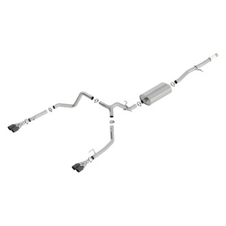 Borla® - Touring™ 304 SS Cat-Back Exhaust System with Quad Rear Exit