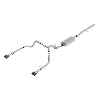 Borla® - Touring™ 304 SS Cat-Back Exhaust System with Quad Rear Exit