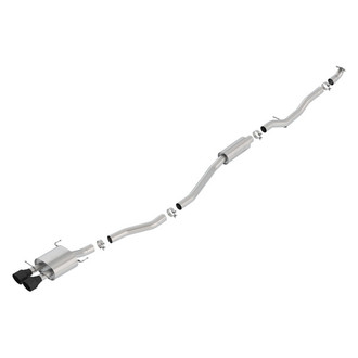 Borla® - S-Type™ 304 SS Cat-Back Exhaust System with Dual Rear Exit