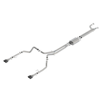 Borla® - S-Type™ 304 SS Cat-Back Exhaust System with Quad Rear Exit