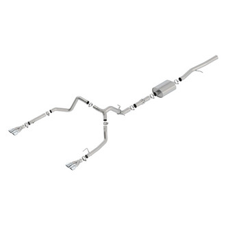 Borla® - ATAK™ 304 SS Cat-Back Exhaust System with Quad Rear Exit
