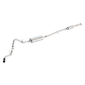 Borla® - S-Type™ 304 SS Cat-Back Exhaust System with Single Side Exit