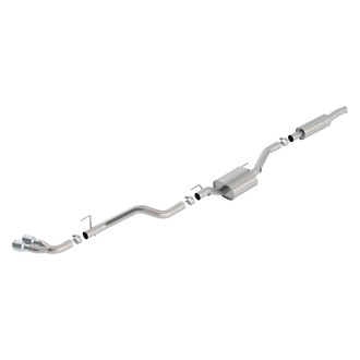 Borla® - S-Type™ 304 SS Cat-Back Exhaust System with Dual Side Exit