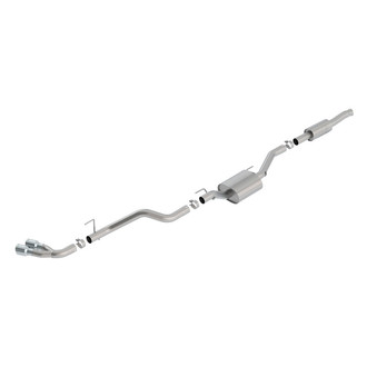 Borla® - ATAK™ 304 SS Cat-Back Exhaust System with Dual Side Exit