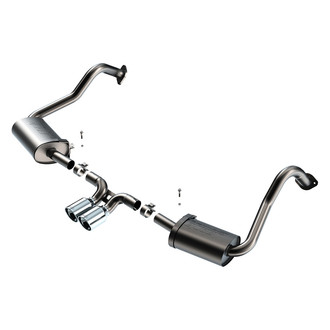 Borla® - S-Type™ 304 SS Cat-Back Exhaust System with Dual Rear Exit