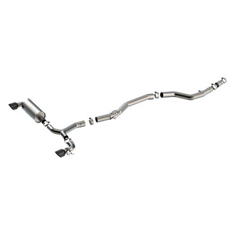 Borla® - ATAK™ 304 SS Cat-Back Exhaust System with Split Rear Exit