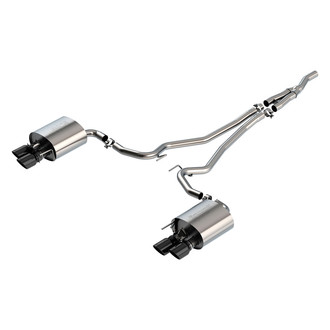 Borla® - S-Type™ 304 SS Cat-Back Exhaust System with Quad Rear Exit