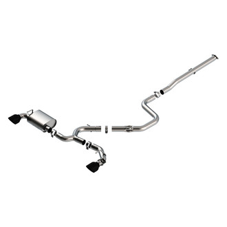 Borla® - ATAK™ 304 SS Cat-Back Exhaust System with Split Rear Exit