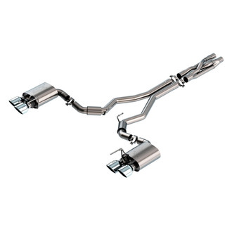 Borla® - ATAK™ 304 SS Cat-Back Exhaust System with Quad Rear Exit